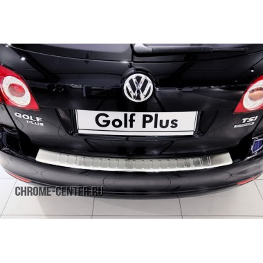 Накладка на задний бампер VW GOLF 5 Plus бренд – Avisa главное фото